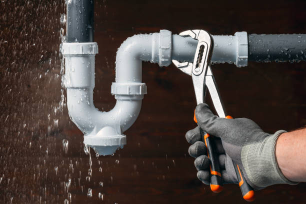 Professional Drain Cleaning technician working in Colfax, NC